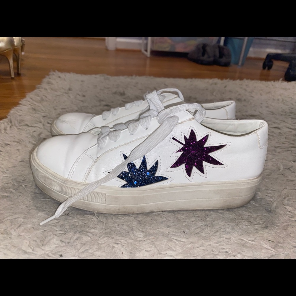 Sparkles leaf shoes
